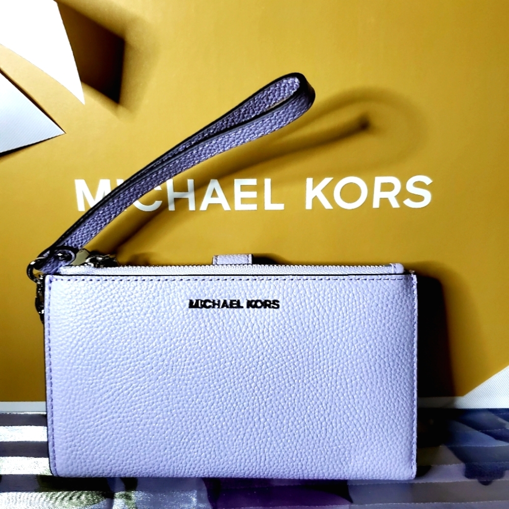 Michael Kors double zip wallet